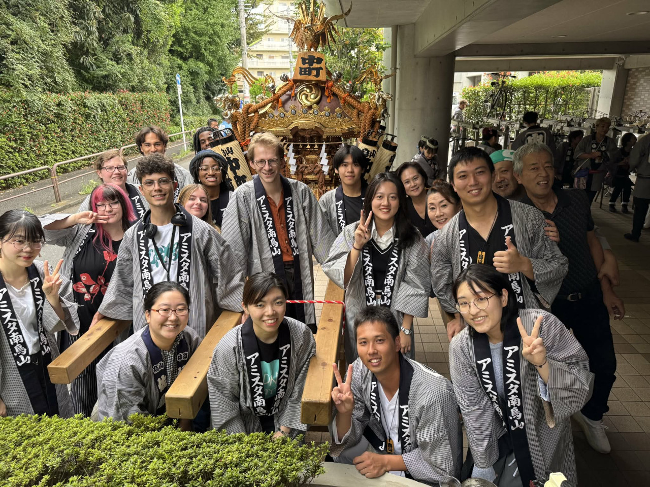 地域交流イベント 烏山神社例大祭